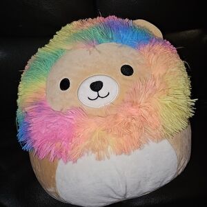 NWOT Rainbow Mane Lion Squishmallows
